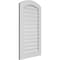 Ekena Millwork Arch Top Surface Mount PVC Gable Vent: Non-Functional, w/ 3-1/2"W x 1"P Standard Frame, 24"W x 40"H GVPAR24X4001SN - alternate 2